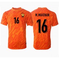 Camiseta Francia Mike Maignan #16 Portero Segunda Equipación Replica Eurocopa 2024 mangas cortas